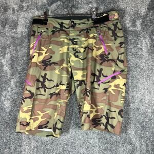 Zoic Shorts Womens Medium Camo Cycling Outdoors Athletic Performance Navaeh